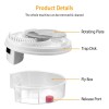 "Smart #### Electric Mosquito Killer USB-Powered & Automatic"Color: White Color