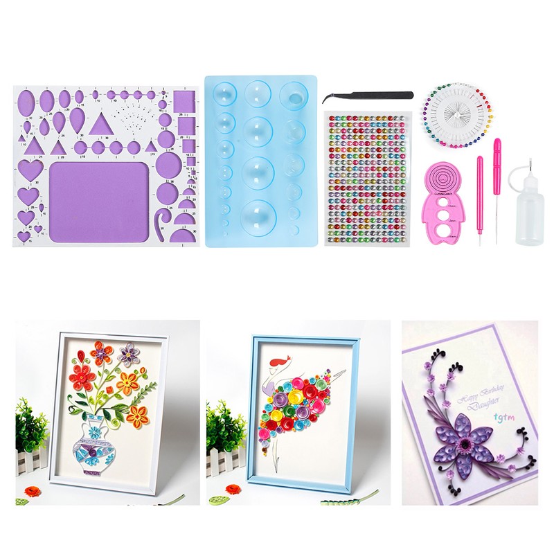 Paper Quilling Tool Set Starter DIY HandMade Art Craft 809
