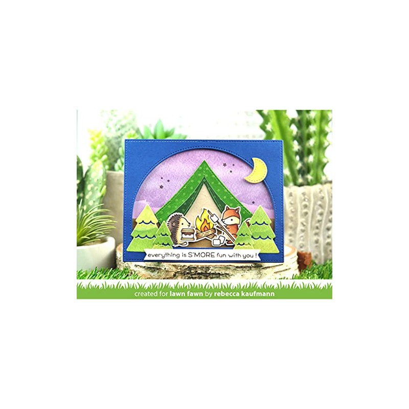 Lawn Cuts Custom Craft Die-Build-A-Campsite