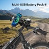 Roomark Bike Headlight Waterproof Bicycle light Head Lamp Front USB