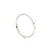 Sterling Silver 2mm Band Ring In Sizes G-Z (X)