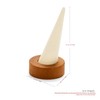 Oirlv Wooden Ring Organiser Stand Ring Display Holder Ring Storage