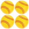 Outanaya 4pcs Sponge Baseball Foam Squeeze Ball Sports Training Ball