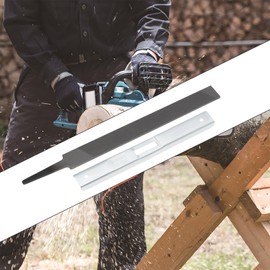 Create idea 2 Sets Chain Saw Sharpener Depth Gauge Tool Flat File Sharpener Depth Gauge Chainsaw Raker Gauge Sharpening Tool Kit for WoodMetalwork Chainsaw