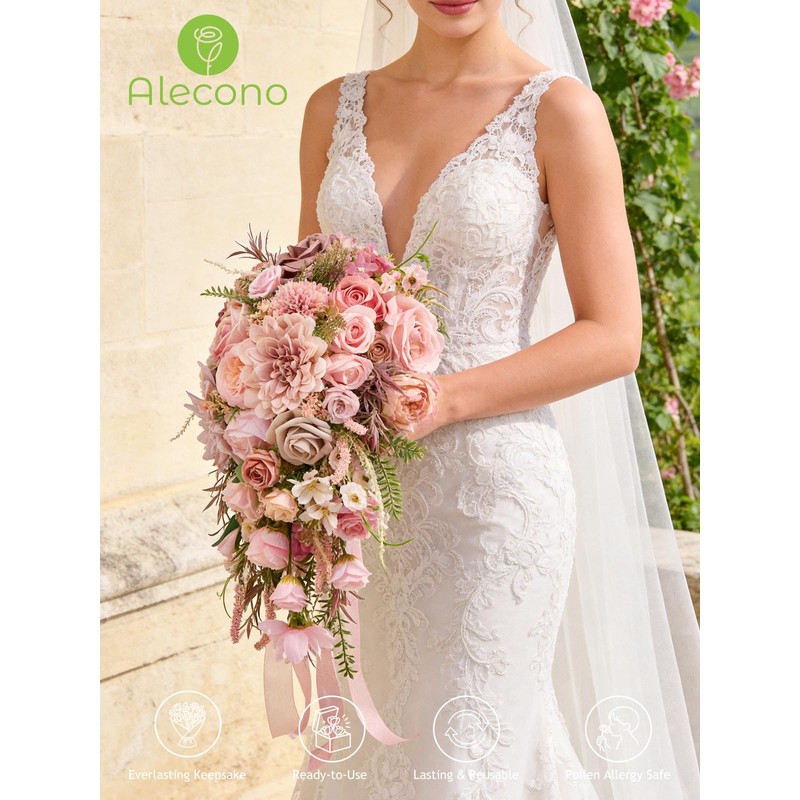 Wedding Bouquets for Bride, 10 in Bridal Bouquets for Bride,