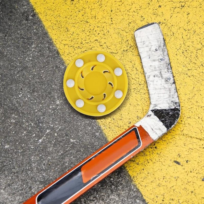 Limnyves Roller Hockey Puck ABS High Density Street Land Hockey