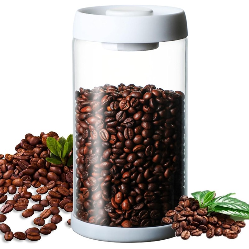 Automatic Vacuum Canister, Vacuum Storage Container, 16.9 fl oz (500