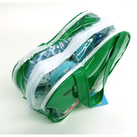 Ken Onishi GDI-1206 Vinyl Boston Bag, Dinosaur, Approx. H 8.1 x W 11.4 x D 4.1 inches (20.5 x 29 x 10.5 cm)