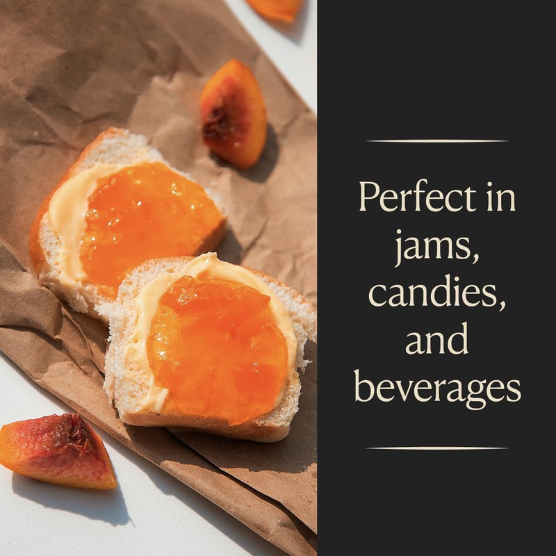 Cook's, Peach Flavoring for Baking, Preserves, Ice Cream, Jam, Cakes,