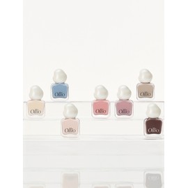 Olio Cherish Nail Polish Solid Syrup (Choose 1 of 7 types) / 올리오 체리시 네일 폴리쉬 솔리드 시럽 (7종 택1)