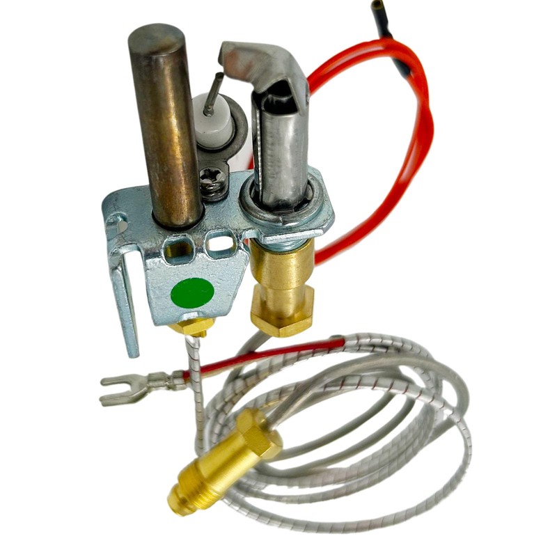 MENSI NG Pilot Burner Assembly Milivolt Thermopile Kit Replace for