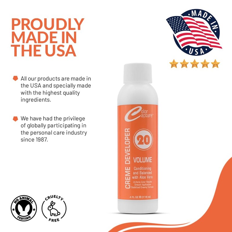 Capture - 20 Volume Creme Developer with Conditioning Agents and