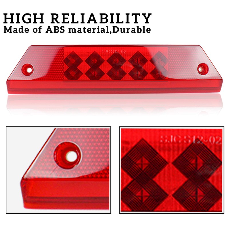 SAUTVS 1PCS LED Taillight for Ranger, Red Brake Stop Tail