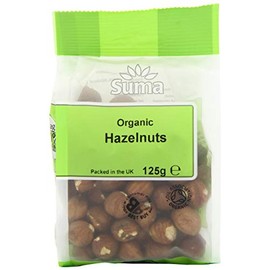 Suma Organic Hazelnuts 125 g (Pack of 6)