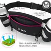 Q-RUN Running Hydration Belt, Pink, Large 34-50 inches, 10 Oz