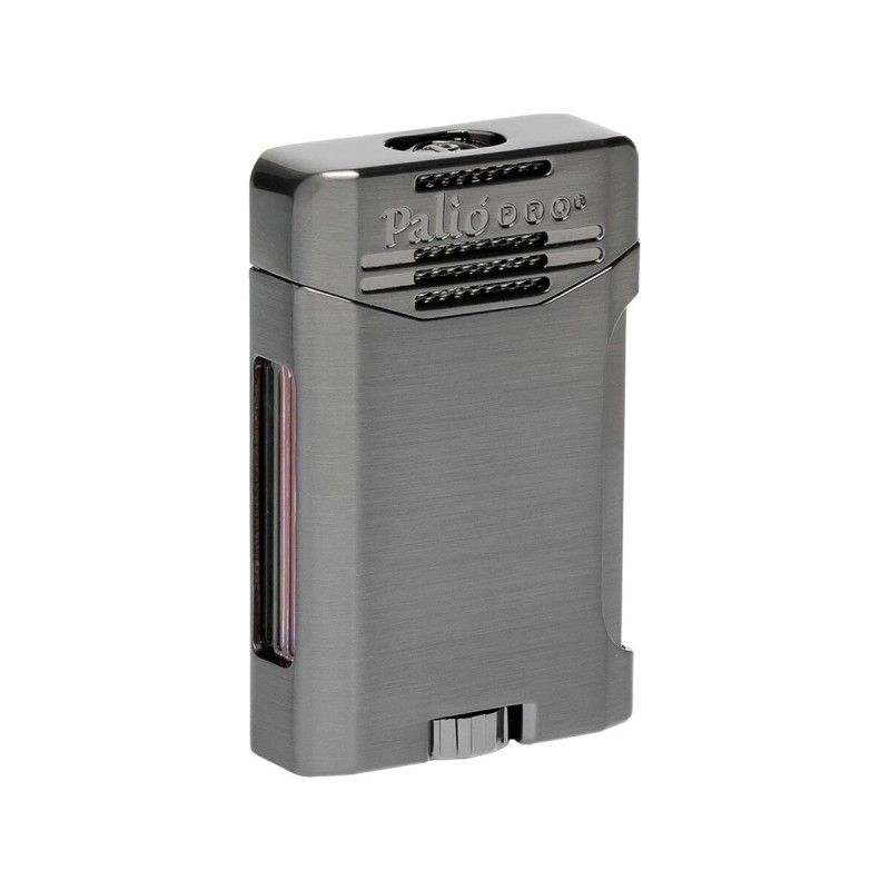 Palio Pro Antares Double Jet Torch Cigar Lighter Gunmetal NEW