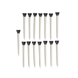 Kestrel Golf - Plastic Golf Tees (15 Pieces) Plastic Golf Tee 2 3/4 Inch (2.75) White