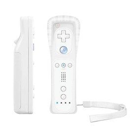 NITONAMI Wii Controller WiiU Wii Compatible Controller Silo Wii Remote Control Jacket (White)