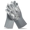 COMMEMA Pet Grooming Gloves - Massage Mitt for Dogs &