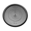 4" 4.0 inch Flush Mount Black Plastic Body and Sheet