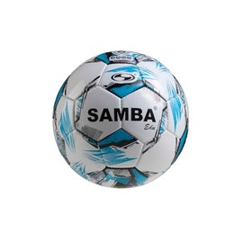 Samba Infiniti EDU Football - White/Blue Size 3 - PVC Training Ball Ideal for Schools & Education