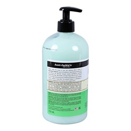 Aunt Jackie's Curls and Coils Quench, Large 24oz Family Sized Pump, Moisture Intensive Leave-In Hair Conditioner for Natural Curls, Coils and Waves, Enriched With Shea Butter, Green…