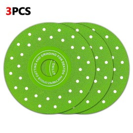 LOZLIN 3pcs 115mm Diamond Saw Blades For Cutting And Grinding Tile And Marble, 45 Degree Chamfered Diamond Saw Blades Porous Design:_3pcs