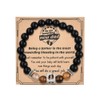 New Dad Gifts Natural Stone Bracelet Fathers Day Birthday Gifts