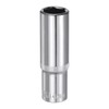 sourcing map 6-Point Socket 3/8" Drive 14mm Deep 2.52" Length