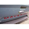 CDBK Red Black letters compatible with FORD MAVERICK 2022 23