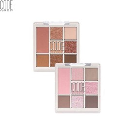 CODE GLOKOLOR Mood Touch Multi Shadow Palette 1.8g*1 + 0.7g*7, Color:02 BLURRING GERBERA