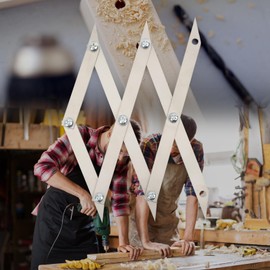 Viiotu 3 Point Center Finder - Precise for Woodworking, Functions as Marking Tool, Center Point & Finding Tool, Also Serves as Equal Space Divider & Layout Tool Ensuring Accurate Measurements