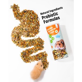 Niteangel Hamster Food & Treats Toy - Small Animal Natural Food for Syrian Golden Hamsters or Other Small-Sized Pets