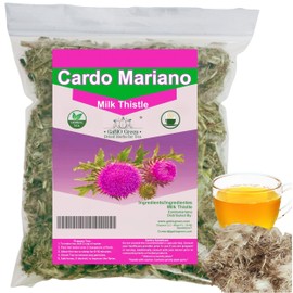 Cardo Mariano - Milk Thistle Loose Tea (1 pound/16.1 oz) Cardomarin Herbal Tea Gabiogreen (1 pound/16.1 oz)