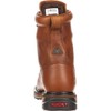 ROCKY Original Ride Lacer Waterproof Western Boots, Tan Pitstop, Size