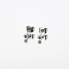 Artskin Ball Stud Earrings for Women Men Girls Earrings Titanium