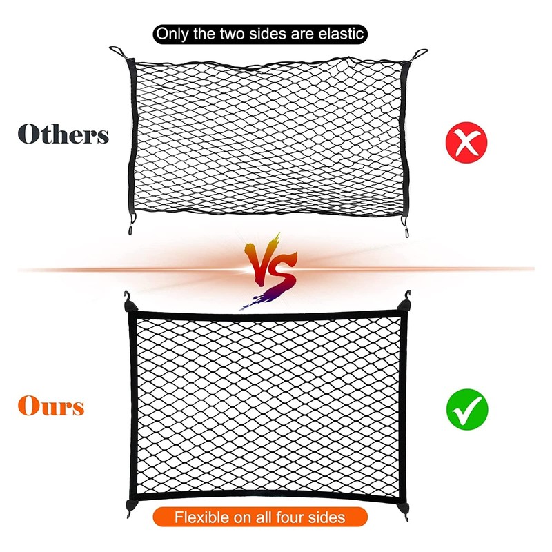 HOVIN Boot Net Luggage Net Car Net 80 x 60