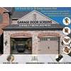 SANJINFON Garage Door Screen for 2 3 Car Garage 17x9