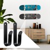 Snowboard Wall Mount Clips, Horizontal Snowboard Rack Display Stand, Snowboard