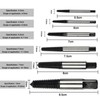 6-Piece Left Extractor Set, M3-M25, Screw Extractor Set, Professional Extractor