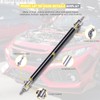 DREAMIZER 2× Universal Front Bumper Lip Support Splitter Rods adjustable