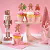 24 piezas de decoración para cupcakes de pan de jengibre