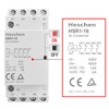 Heschen Household AC Contactor, HSR1-16, Ie 16A, 4 Pole, Four