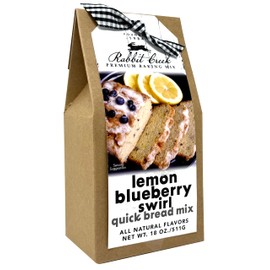 Rabbit Creek Lemon Blueberry Quick Bread Mix – Easy To Make Quick Bread Mix, Made in the USA