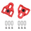CyclingDeal Cr-Mo Axle Road Bike Bicycle Pedals Compatible with Look