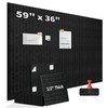 YNHAY Large Cork Board, 59" x 36", 1/2" Thick Bulletin