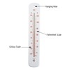 Wall Thermometer 215mm - Colour Coded Room Thermometer - Made
