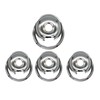 Electric Stove Chrome Drip Pans 1 Large 8'' WB32X10013 &