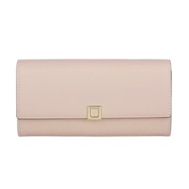 Day of Saturn Women's Large Wallet with Multiple Card Slots Long Purse, apricot