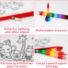 Aurasky Painting Pencil Case Fabric Bag for Painting, Colour-dinosaurs, pencil
